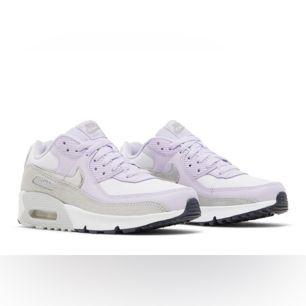 Nike Air Max 90 Leather GS ‘Violet Frost’ Youth Sneakers Size 5Y Brand new
